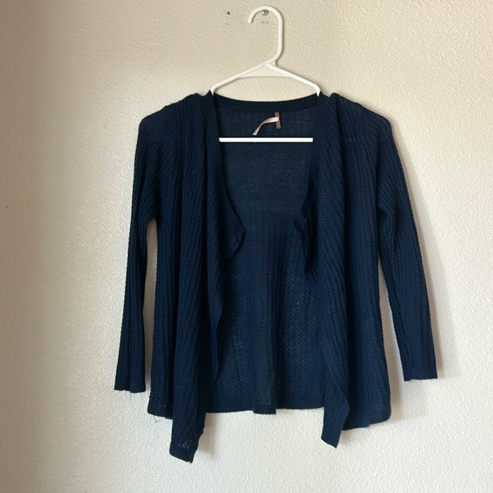 Women's Blue Cardigan Small